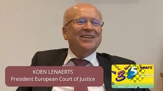 Koen Lenaerts President European Court of Justice Erasmus+& Epos birthday wishes