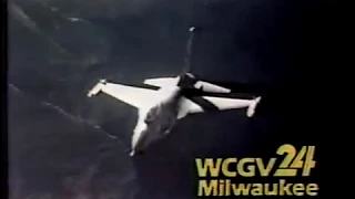 WCGV (Milwaukee) sign off 1989