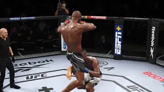Jon Jones vs. Israel Adesanya Epic Fight | EA Sports UFC 4
