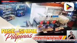 Pangho-holdap ng isang lalaki sa isang convenience store sa Makati, huli sa CCTV