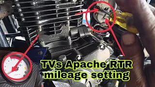 TVs Apache RTR mileage setting