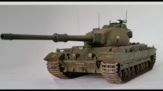 Английский тяжелый танк FV214 "Конкэрор"