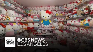 Hello Kitty fanatic shows off her massive collection