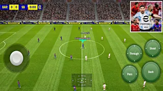 EFOOTBALL 2022 MOBILE | FIRST GAMEPLAY