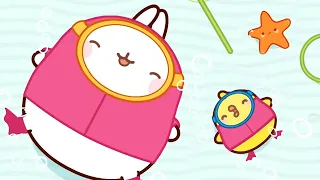 Molang and Piu Piu | The Goldfish | HooplaKidz TV - Funny Cartoons For Kids