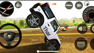 Dollor (song) Sidhu muse wala real modified white Thar off-road Village driving 👿 gameplay 😱 power 🚘