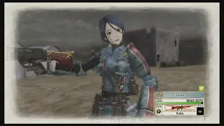 Valkyria Chronicles--Jann's Challenge (Lancer Trial) in 1 Phase (1 Turn, No Enemy Phase)