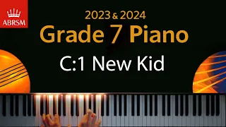 ABRSM 2023 & 2024 - Grade 7 Piano exam - C:1 New Kid ~ Christopher Norton