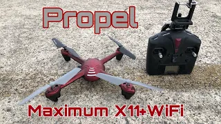 Propel Maximum X11+WiFi HD Video Streaming Drone - Fall Flight 2022