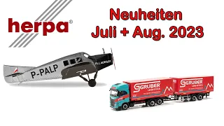 🚚 Herpa Modellauto Neuheiten Juli und August 2023
