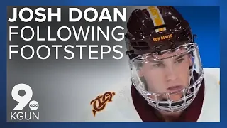 Josh Doan follows in father Shane Doan's footsteps