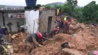 Brazil storm sparks landslides, killing many