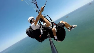 Paragliding in Rio de Janeiro Brazil