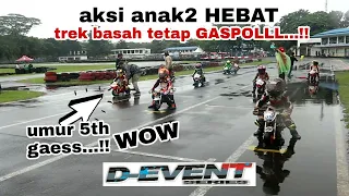 SENTUL KARTING 2022 lomba balap motor mini GP dibawah 10th D-EVENT race perdana si BOCIL RACING 19