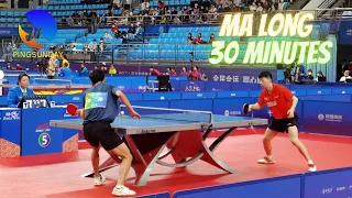 30 minutes of Ma Long practice session in 2021