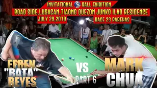 (6) EFREN "BATA" REYES vs. MARK CHUA