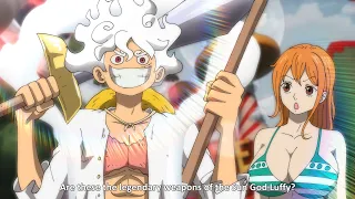 Luffy Displays His Sun God Powers While Revealing Nika and Joy Boy’s Legendary Weapons - One Piece