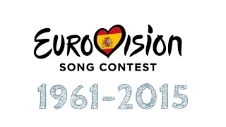 [HD RECAP] España en Eurovisión / Spain in Eurovision 1961-2015 (55 YEARS)