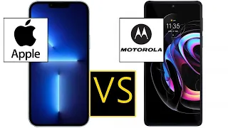 Apple iPhone 13 Pro Max vs Motorola Edge 20 Pro