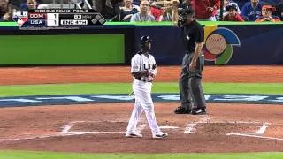 Dominican Rep. v United States (3-1) Baseball Highlights - World Baseball Classic Rnd 2 [14/03/2013]