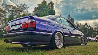 BMW e34 540i 6 speed manual brutal exhaust