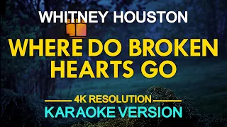 WHERE DO BROKEN HERTS GO - Whitney Houston (KARAOKE Version)