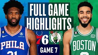 76ERS vs CELTICS vs FULL GAME 7 HIGHLIGHTS | May 14, 2023 | 2023 NBA Playoffs Highlights NBA 2K23