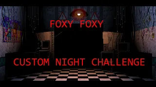 How to beat FNaF 2 - Foxy Foxy (Night 7) | Custom Night Walkthrough | FNaF Academy