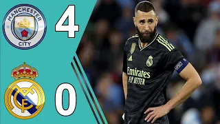 ملخص مباراة مانشستر سيتي وريال مدريد 4-0 | السيتي يثأر من الميرينغي