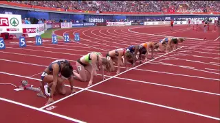 100m Women's Semifinal 1 - European Athletics Championships 2016