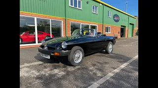 SOLD 1977 MG MGB Roadster Classic Car for sale in Louth Lincolnshire