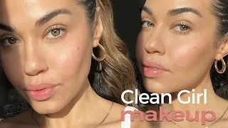 ✨Clean✨ Girl Makeup Look | NO FOUNDATION | Sephora Haul | Eman