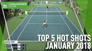 Top 5 Challenger Hot Shots Of January 2018