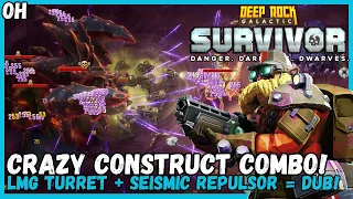 Seismic + LMG = DUB! Hazard 5! Deep Rock Galactic: Survivor!