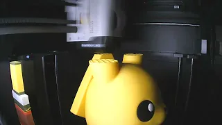 Bambu Lab P1S Pokémon Pikachu 3D Printing (Timelapse)