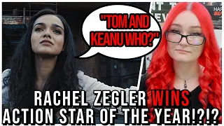 Rachel Zegler Greatest Action Star EVER! BEATS Keanu Reeves & Tom Cruise At Peoples Choice Awards 🤡