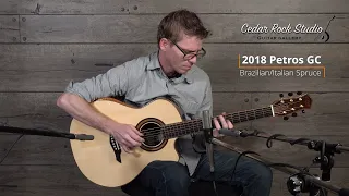 2018 Petros Grand Concert (Brazilian Rosewood/Italian Spruce) played by Matt Thomas