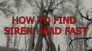 FIND SIREN HEAD FALLOUT 4 FAST AND EASY