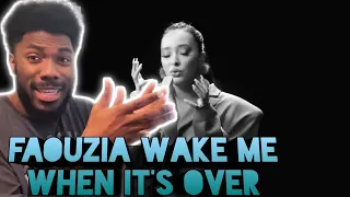 Faouzia - Wake Me When It's Over (LIVE ONE TAKE) | THE EYE Sessions REACTION VIDEO