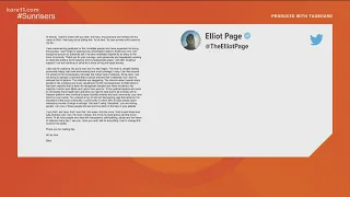 Actor Elliot Page announces on social media he is transgender