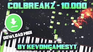 Colbreakz - 10.000 Piano Full Cover Synthesia By Nuclear Prod.