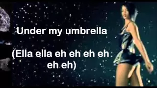 Umbrella (Orange Version) (Lyrics on Screen) ~ Rihanna ft. JAY-Z