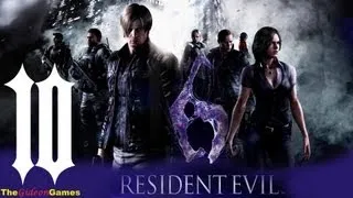 Прохождение Resident Evil 6: Леон - Часть 10 (Пылесосы-Убийцы)