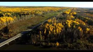 Northern Saskatchewan Fall Colors Montage DJI Inspire 1 4K