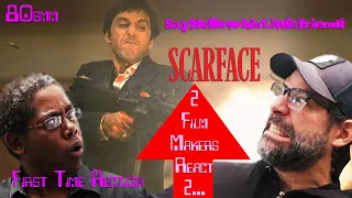 Scarface (1983) Part 1 Two  Filmmakers react! First Time Viewing!