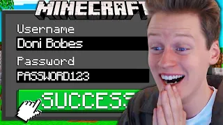 How I Hacked Doni Bobes Minecraft Account...