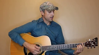 You Ain't Here To Kiss Me - Brett Young - Guitar Lesson | Tutorial