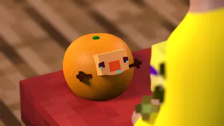 🍊Orange Axolotl is Adopted🍊& Parotter's  best funny & cute Minecraft animation