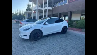 TR de ilk kez model y nin ikinci el alışveriş videosu..