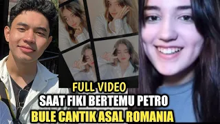 (Full video) Bule cantik Romania yang sempat Nangis saat bertemu Fiki Naki